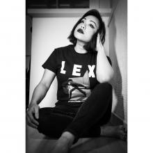 I'm wearing Lex's shirt!
